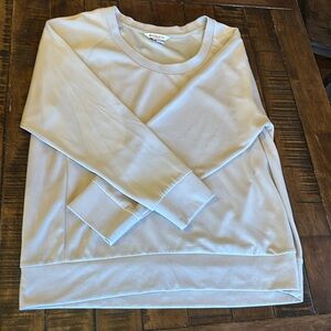 Athleta soft stream scoop neck sweatshirt